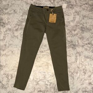 Democracy Olive Green Skinny Jeans